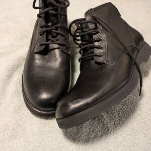 UGG Black Leather Men's Boots